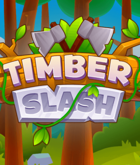 Timber Slash mobile game assets design