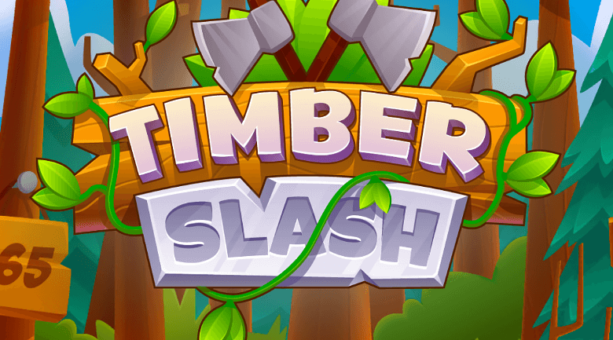 Timber Slash mobile game assets design