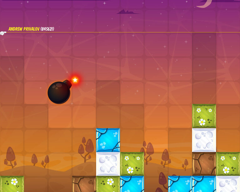 Block Fight - Classic Tetris Game in casual style