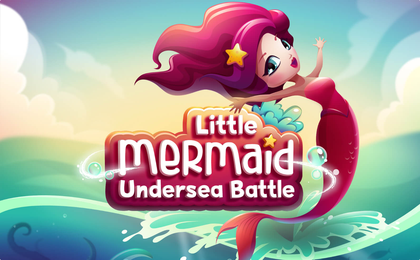 Mermaid Undersea Battle mobile 2d runner game development