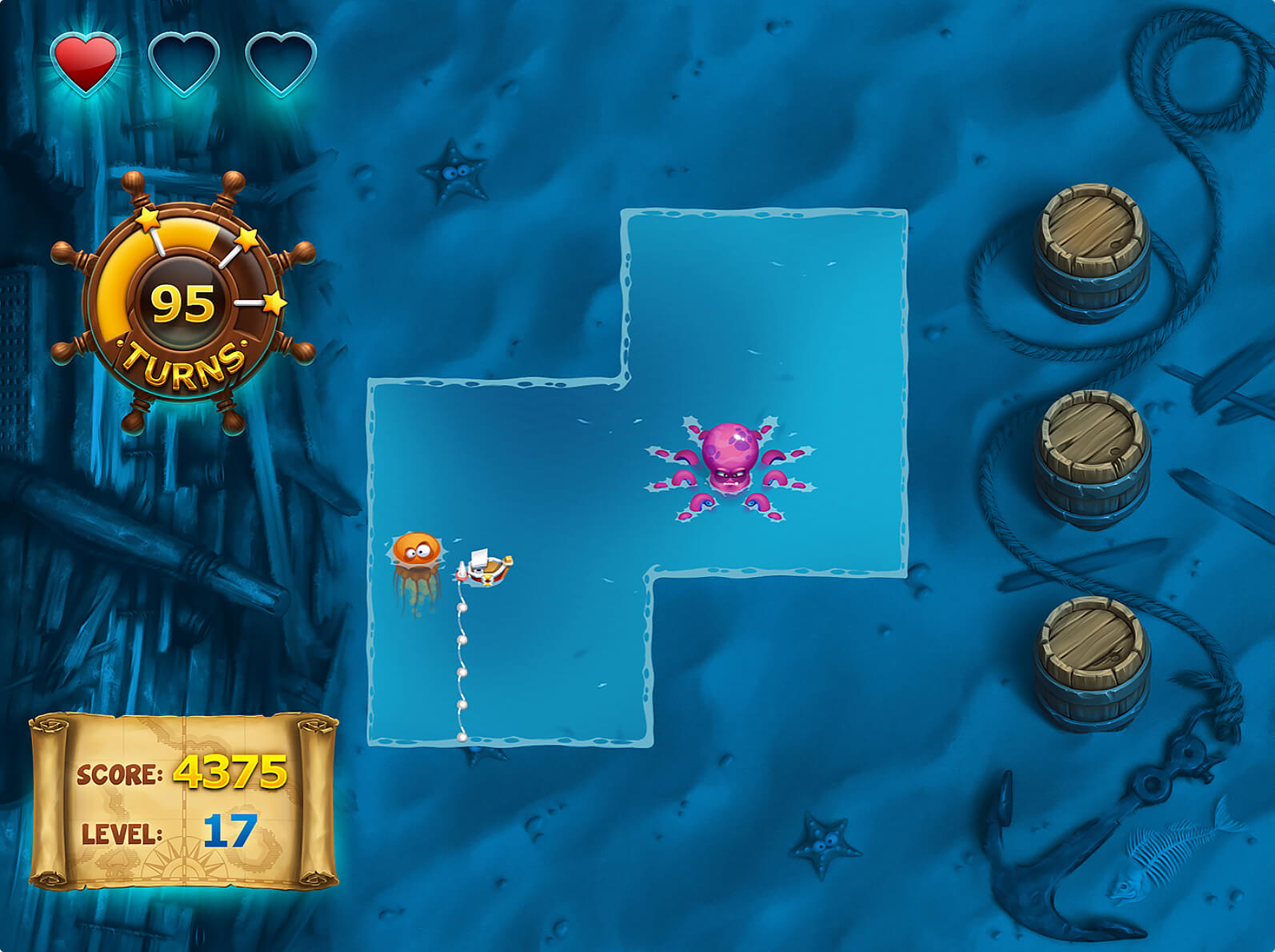 Fish Tales gameplay design