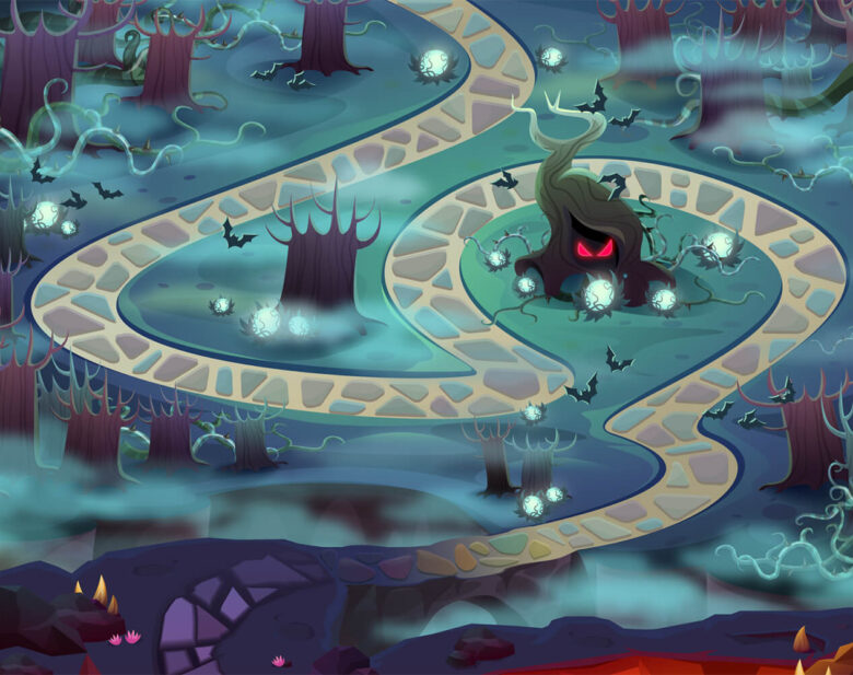 Magic Drops – Game Maps Design