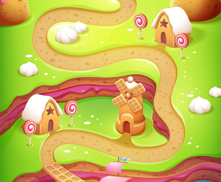 Sweet Safari Candymaps Design