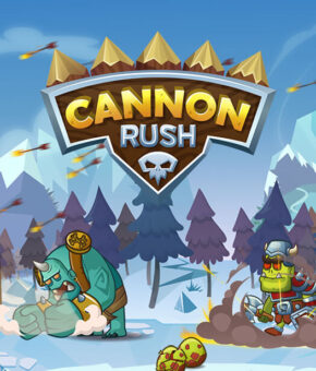 Cannon Rush 2D tower defense game development