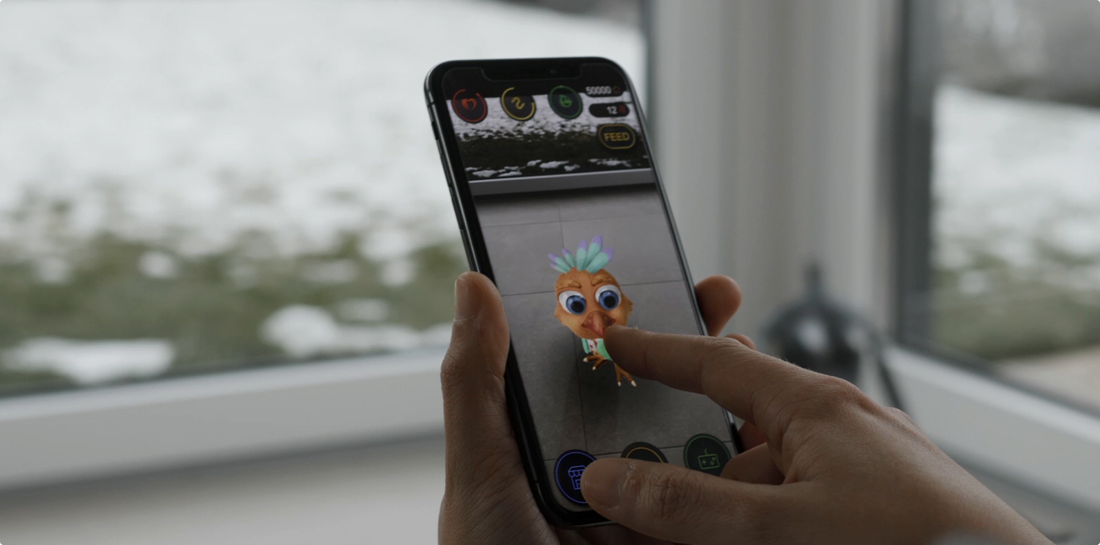 Raise a Bird AR Mobile Game Development