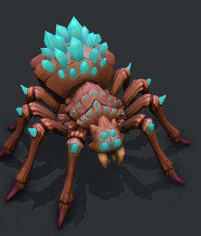 Magic Spider - game character design