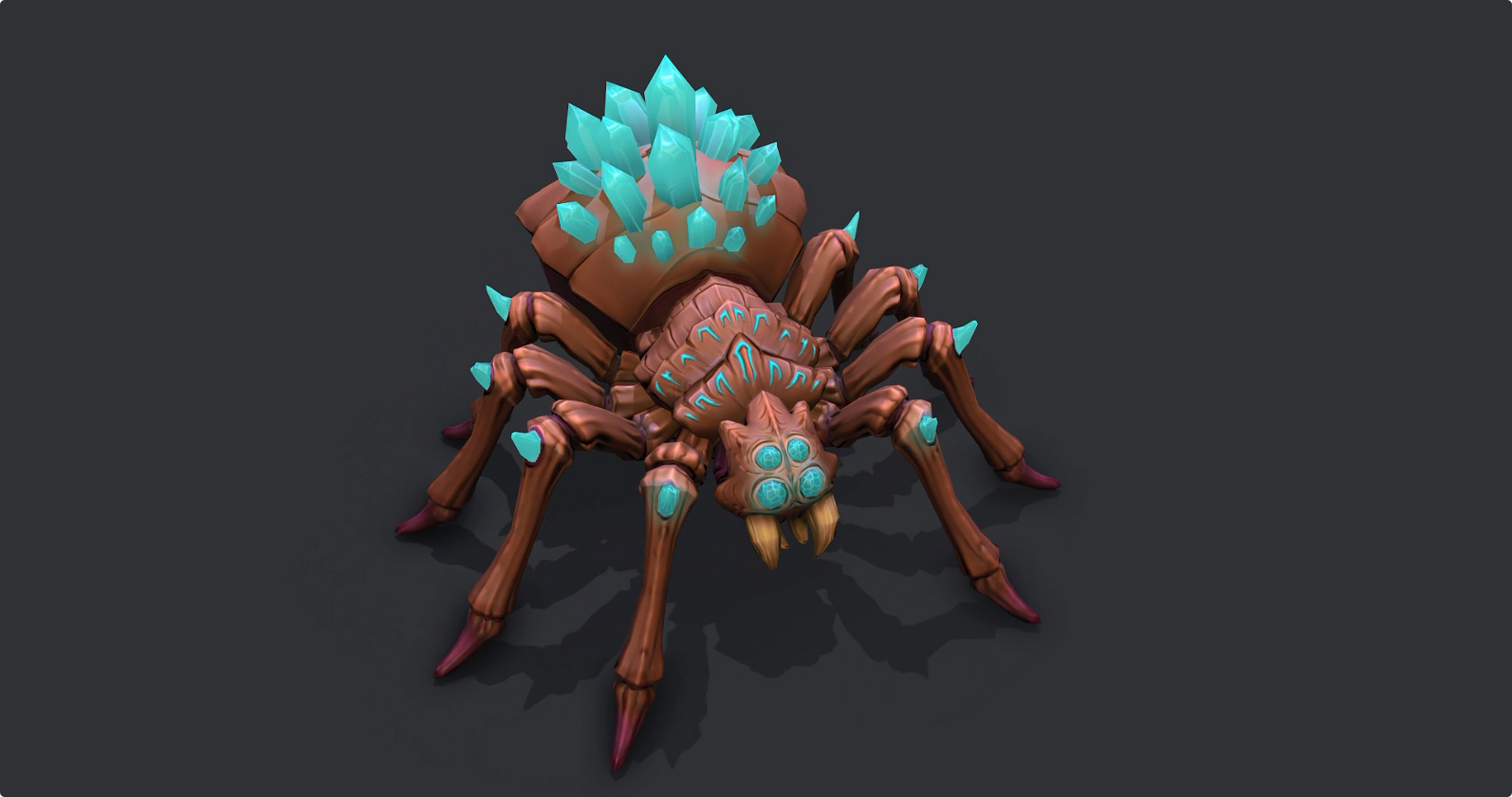 Magic Spider - game character design