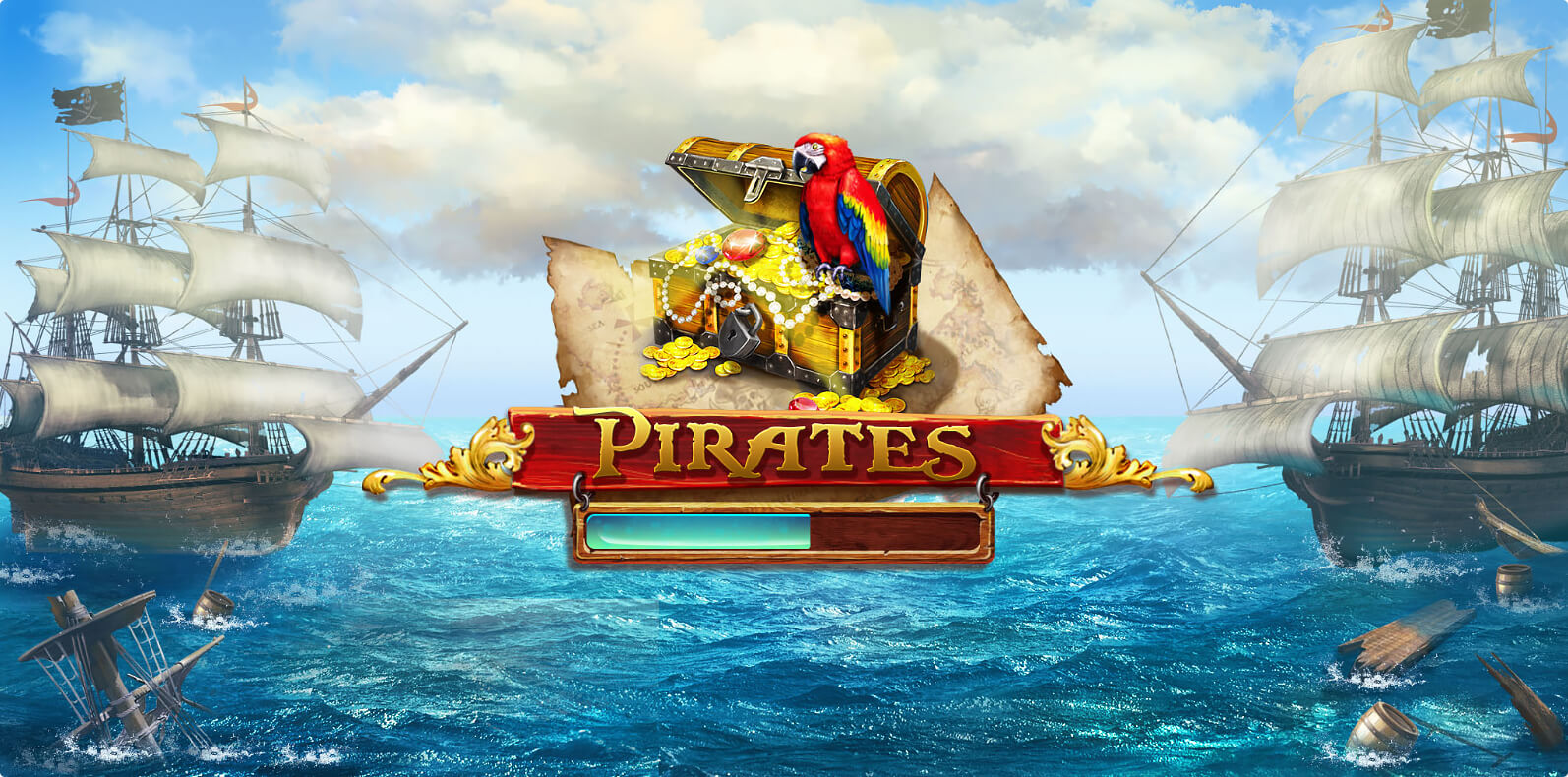 Pirates theme design and animation creation