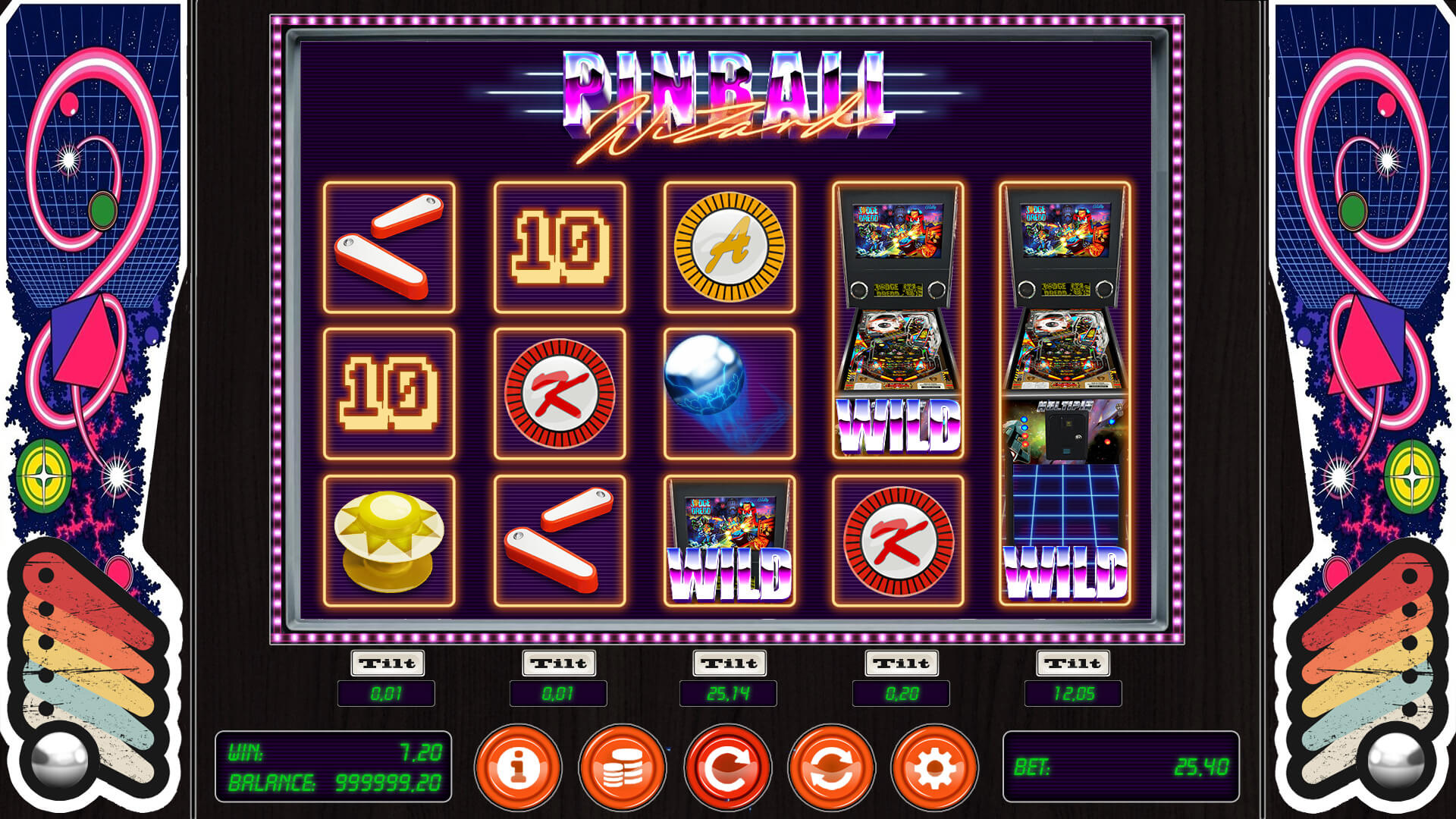 Pinball Wizard theme design
