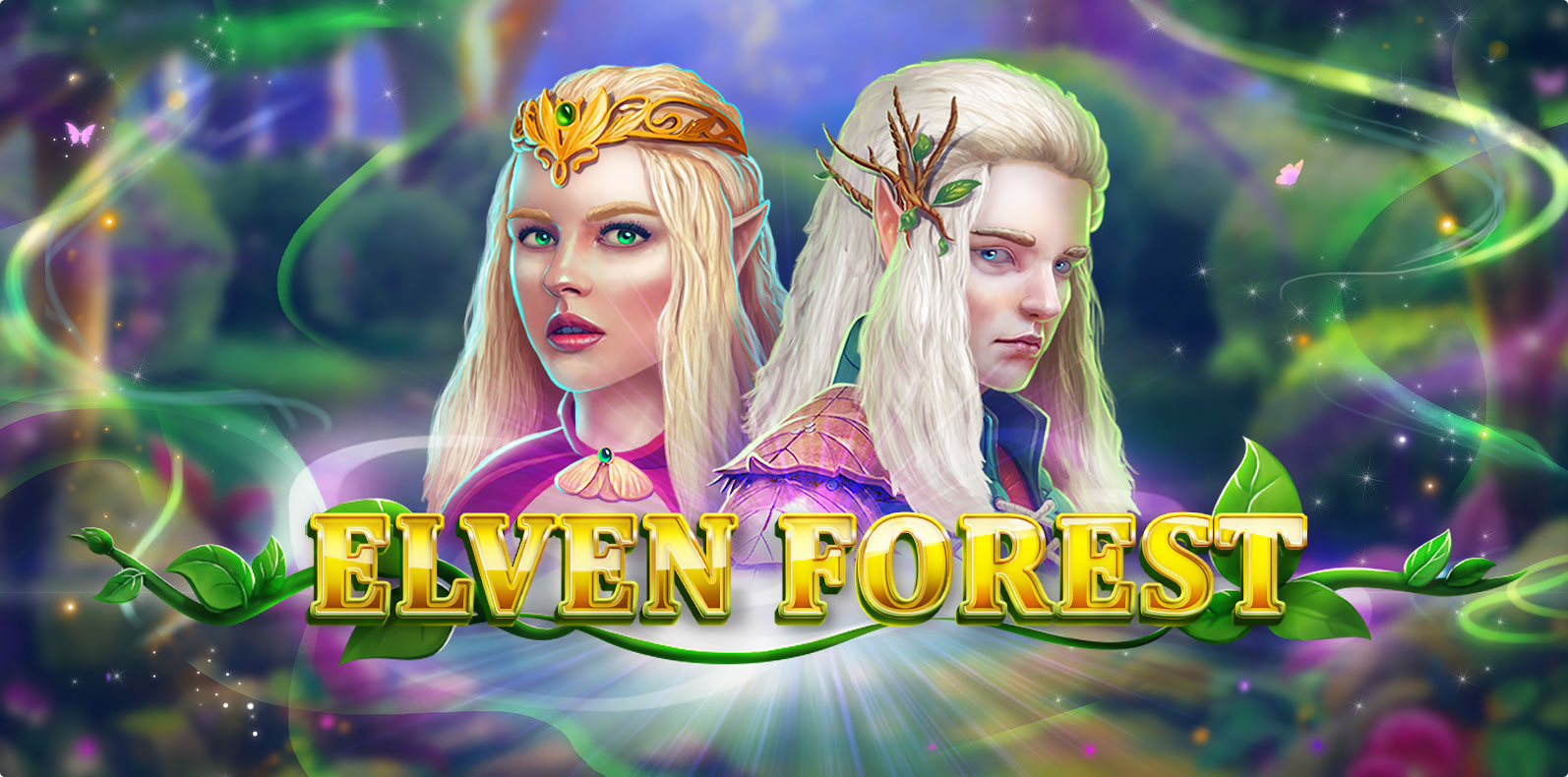 Elven Forest - slot machine game theme design