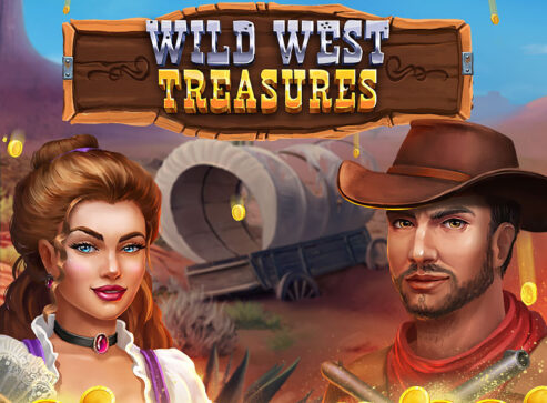 Wild West Treasures Slot Machine Game design