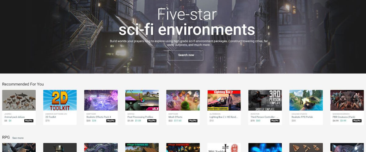 Unity Assets Store