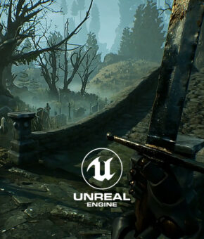 Swamp cemetery in Unreal Engine 4