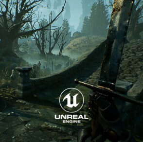 Swamp cemetery in Unreal Engine 4