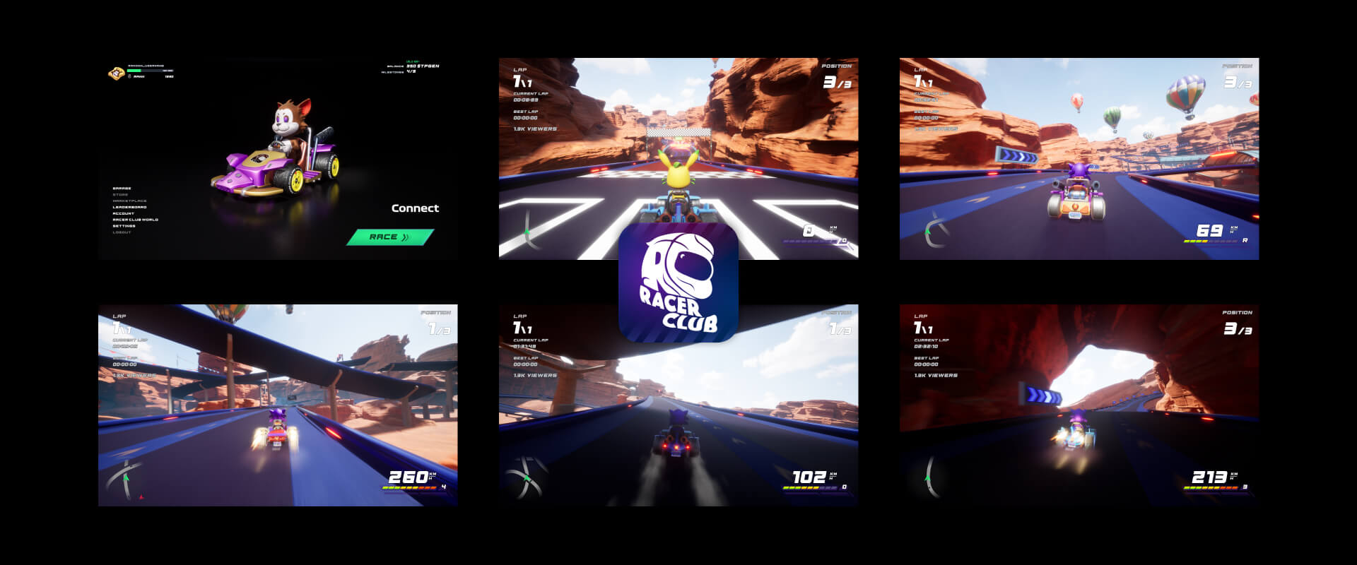Racer Club all aspects of the game development