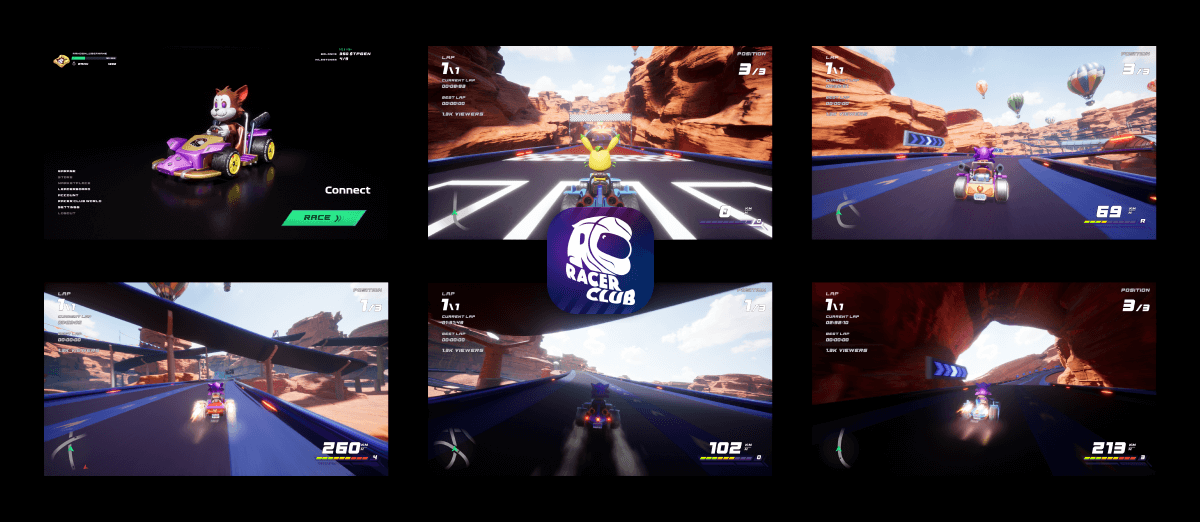 Racer Club Unreal Engine 5 game