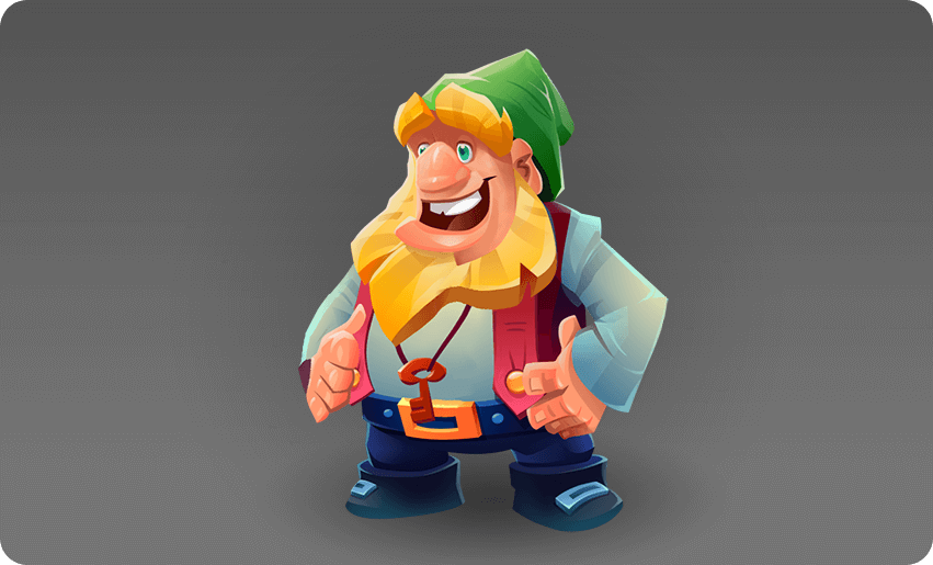 2D Character Final Asset Render