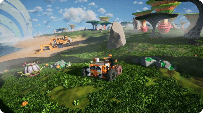 TerraTech Worlds game made with Unreal Engine