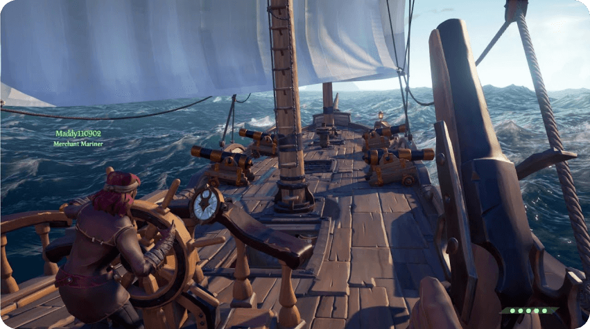 Sea of Thieves developed with Unreal Engine
