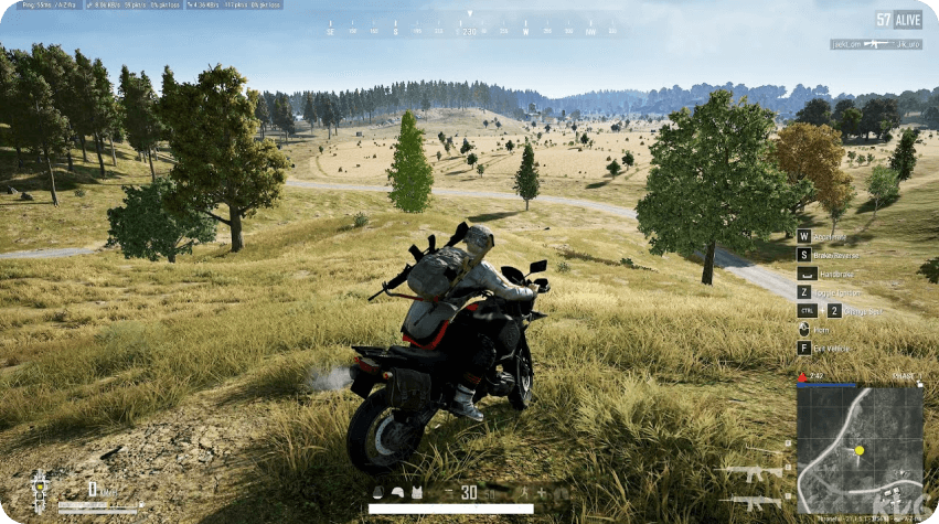 PUBG (PlayerUnknown’s Battlegrounds) developed with Unreal Engine