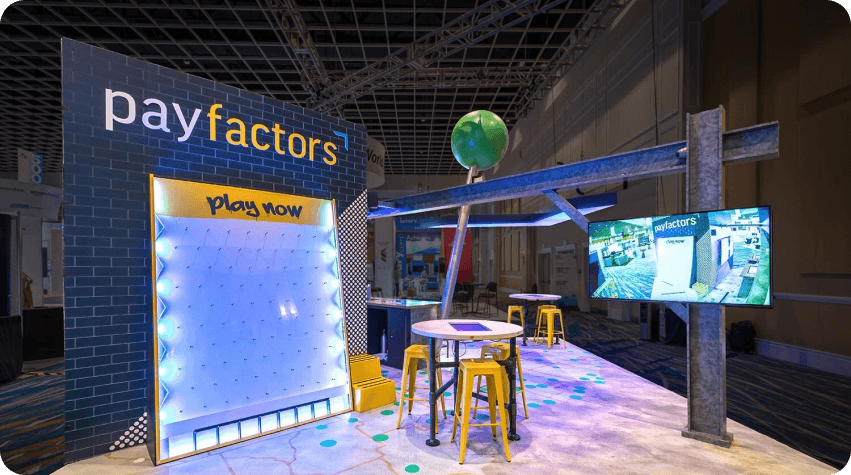 Engaging Visitors through Booths with interactive, gamified factors