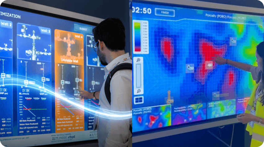 Interactive gaming experience for Touch Screens for Exhibition