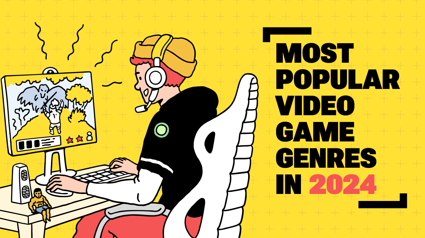 Most popular video game genres in 2024