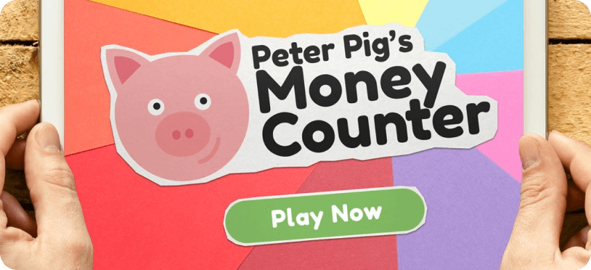 Peter Pig’s Money Counter Educational Money Management Game