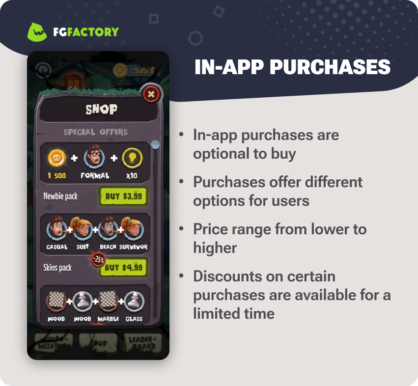 Free-to-Play (F2P) Model with In-Game Purchases