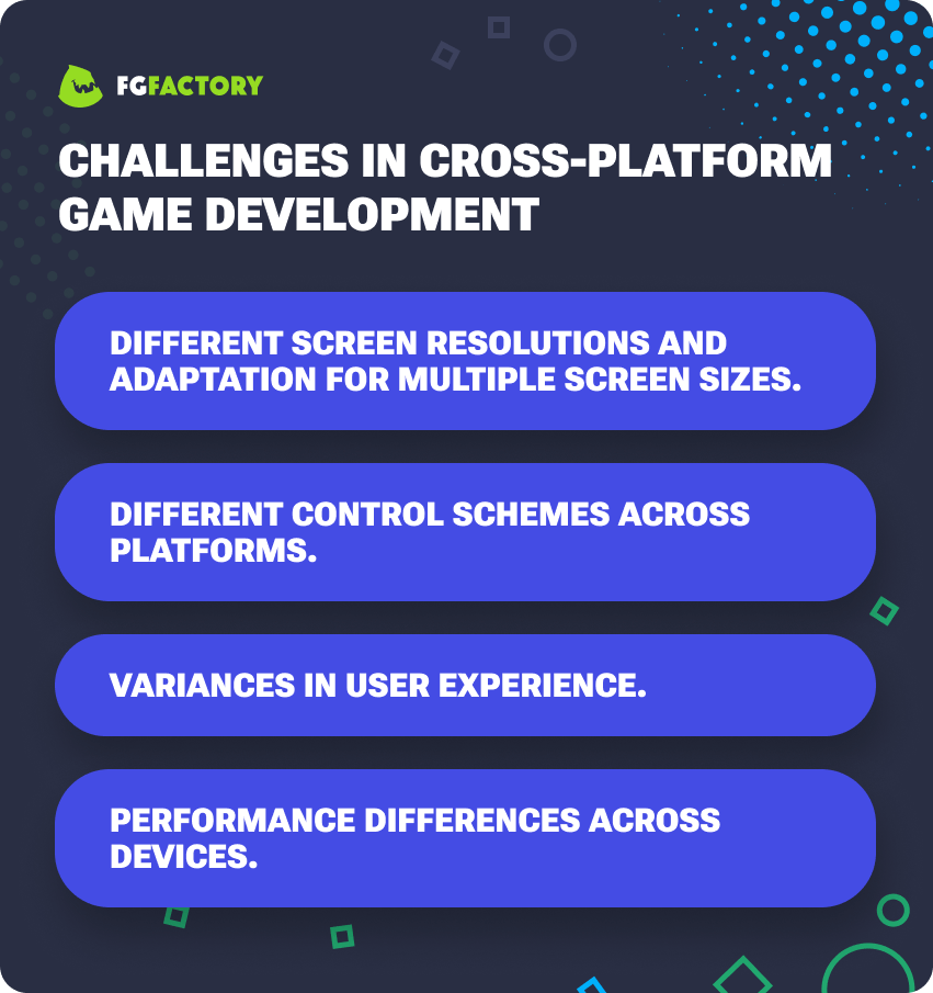 Challenges in Cross-Platform Game Creation