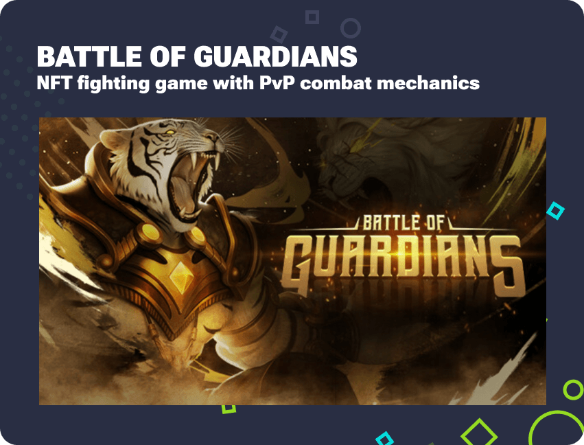 Battle of Guardians - NFT fighting with PvP combat mechanics