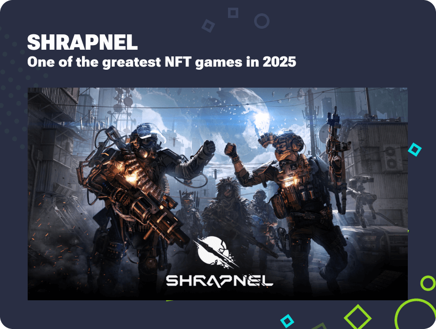 Shrapnel - one of the greatest NFT games in 2025