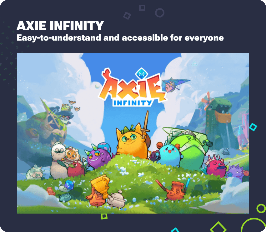 Explore the world of Axie Infinity! Play, fight and trade NFTs!