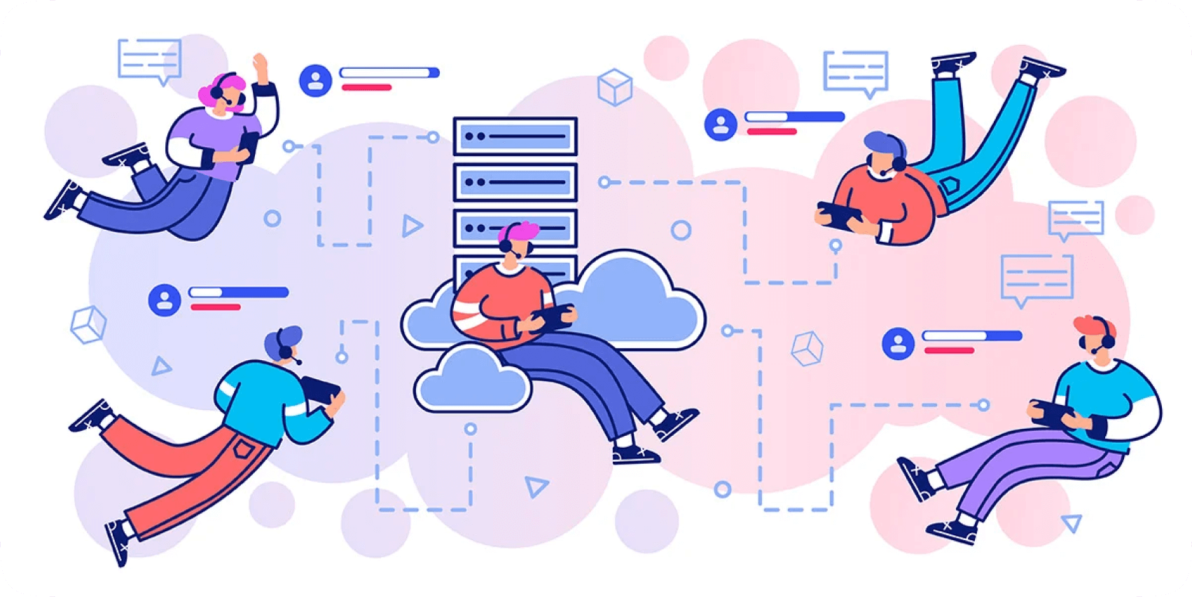 Local Multiplayer Servers for Mobile Game