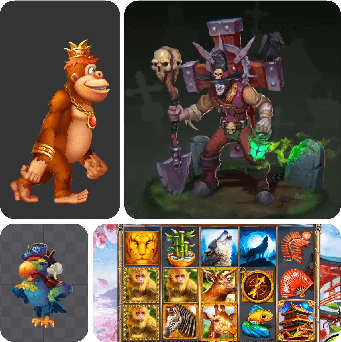 2D Characters Animation Design
