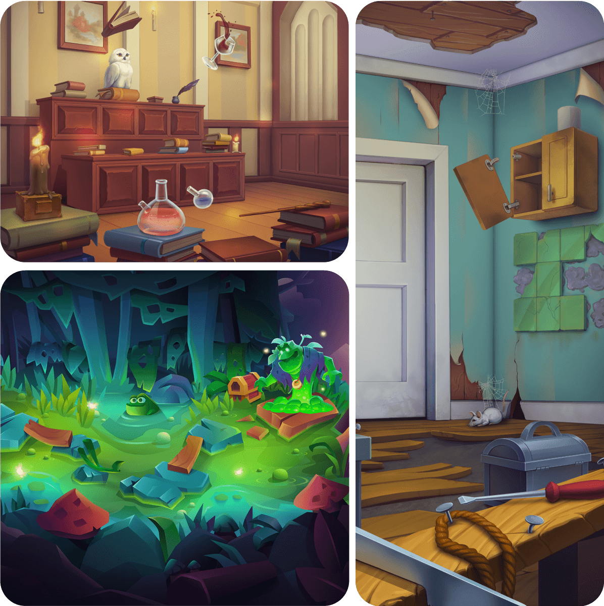 2D Environments Animation Creation