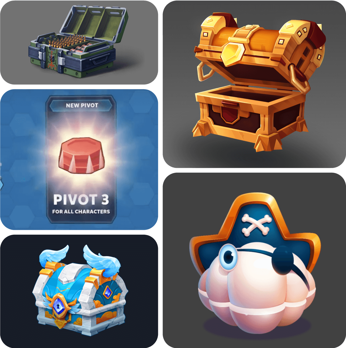 Animation for 2D assets and in-game props