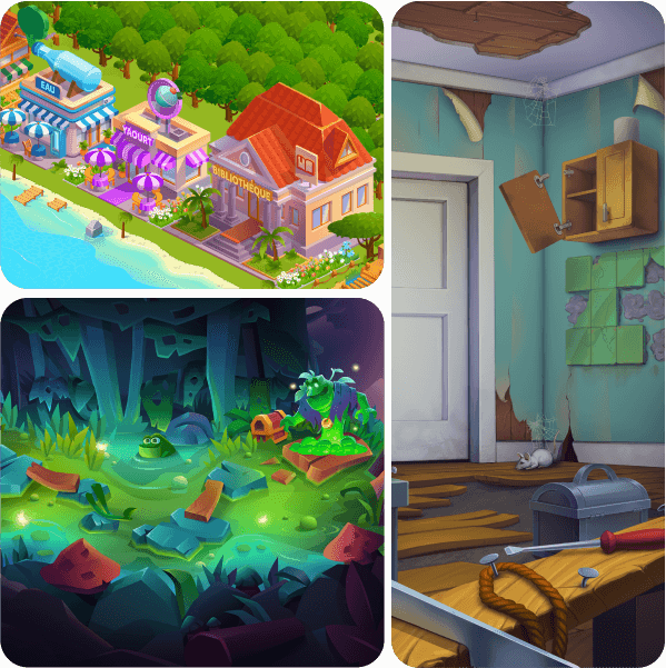 Game 2D Environments Design