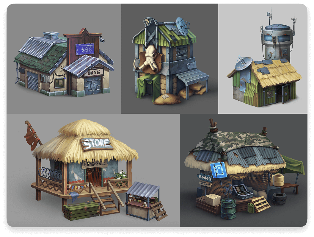 Game Assets Design Production