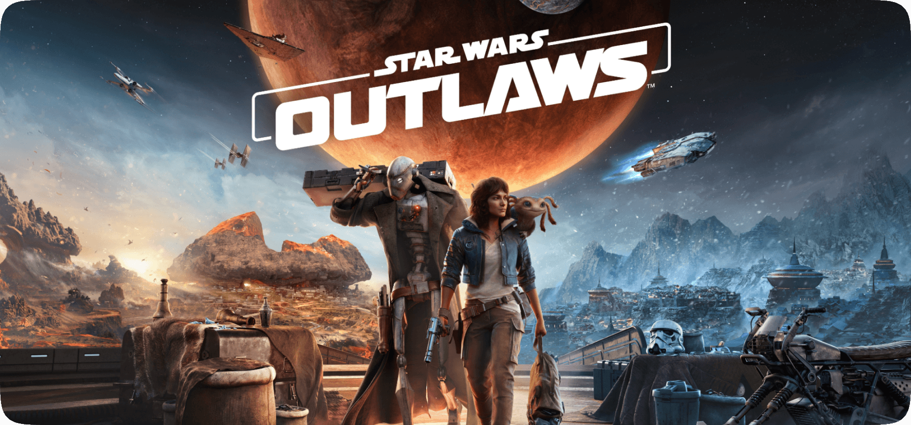 Star Wars Outlaws game title