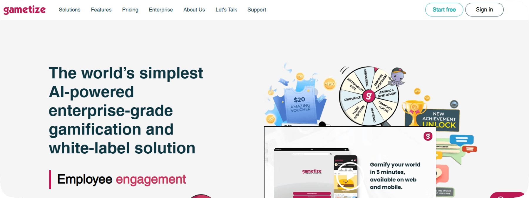 Gametize Gamification Platform