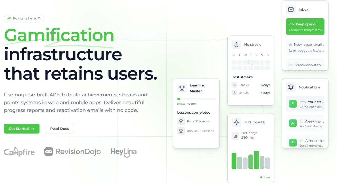 Trophy Gamification Infrastructure for Developers