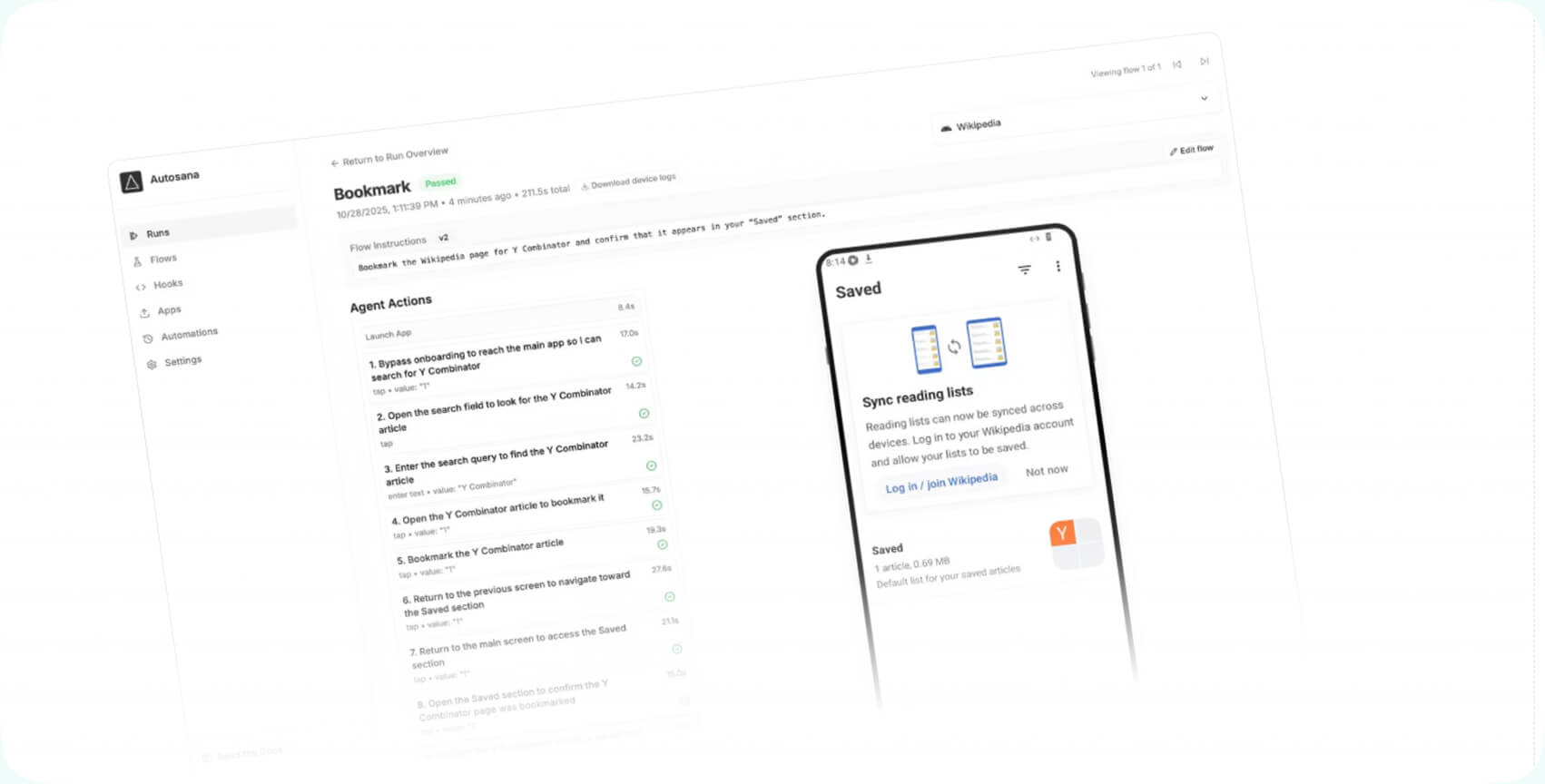 Autosana AI Tools for Automated Testing
