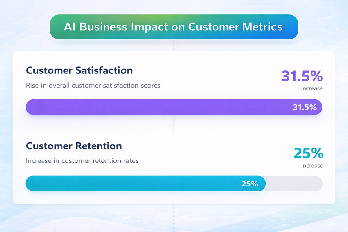 AI Business Impact to Customer Metrics