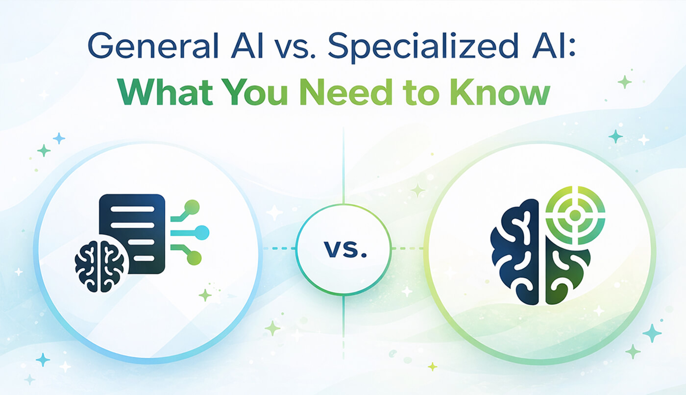 Differences between General AI and Specialized AI