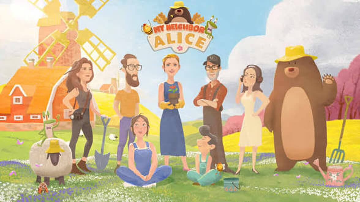 My Neighbour Alice - Multiplayer Blockchain Builder Game