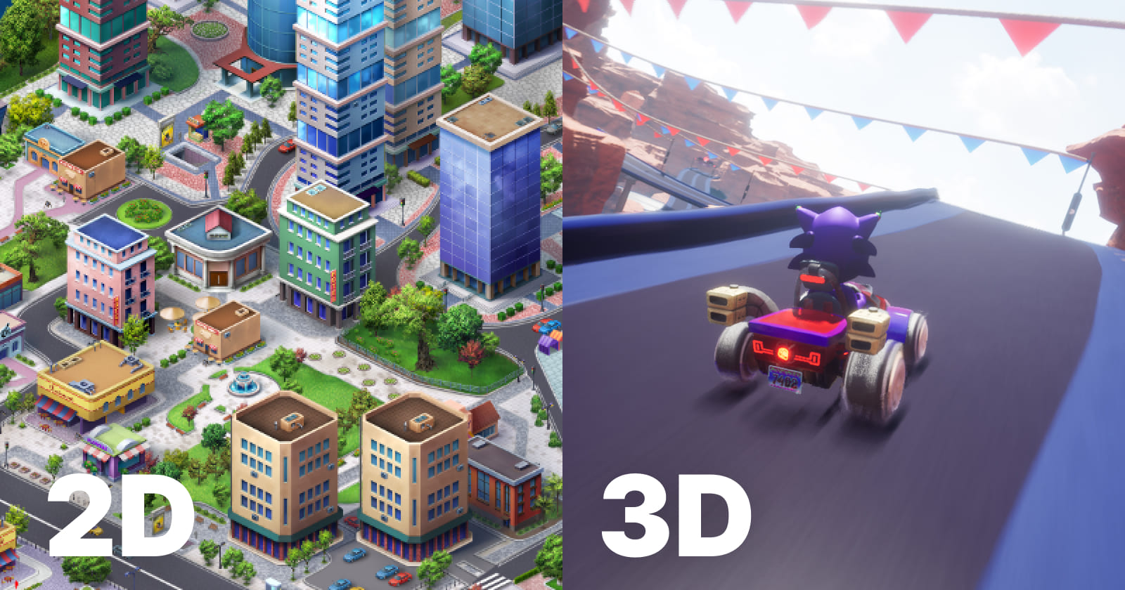 2D vs 3D Game Art Outsourcing
