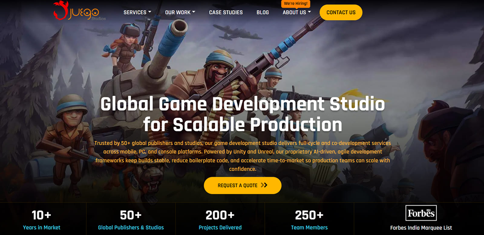 Juego Studios - game art studio