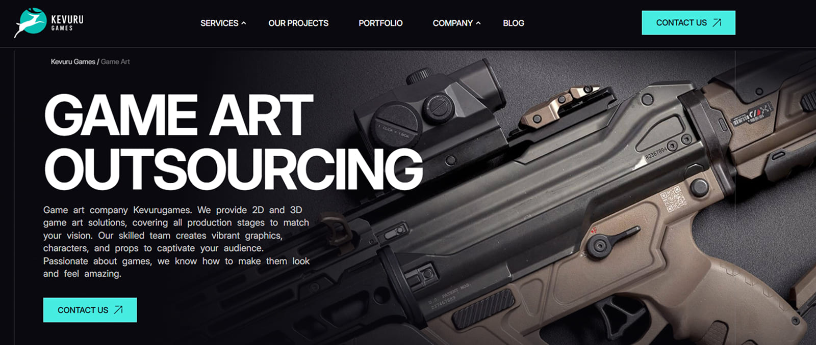 Kevuru Games - game art production company