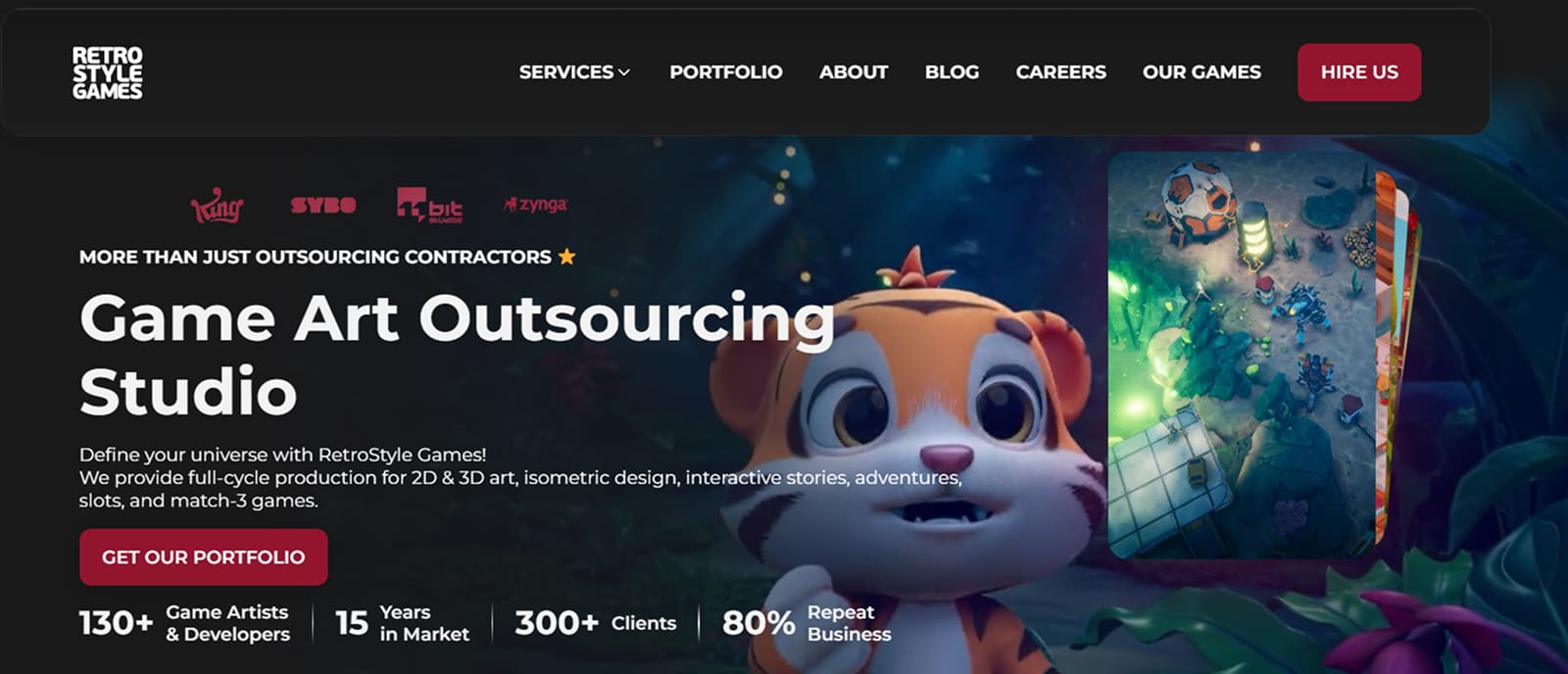RetroStyle Games - 2D and 3D art outsourcing partner